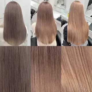 ロング カラー 🩷暖色カラー🩷 BONのヘアスタイル