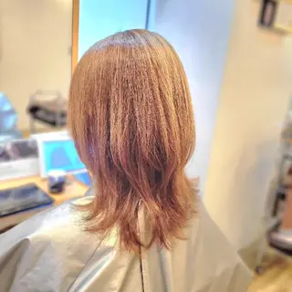 ミディアム Agu hair flower所属・E RIのヘアスタイル