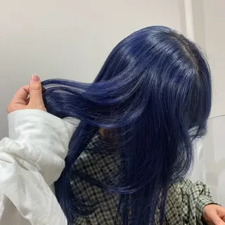 ロング カラー 🍓ハイトーンカラー 🎀nene🍓のヘアスタイル