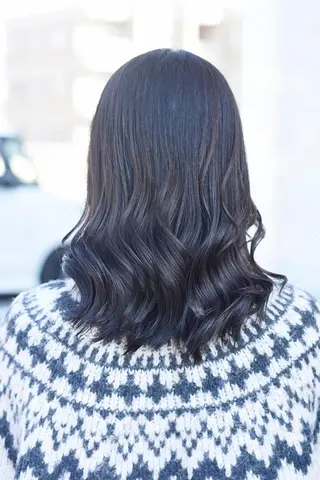 セミロング カラー 【Atem 大町店】 永森　優里花のヘアスタイル