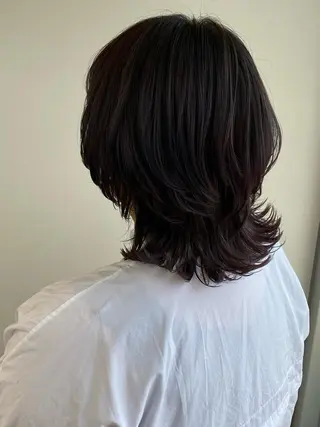 ミディアム ✴︎ヒラガカナ✴︎ ECLAT HAIRのヘアスタイル