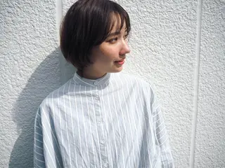 ショート LUCAS所属・fuchigami suzunoのヘアスタイル