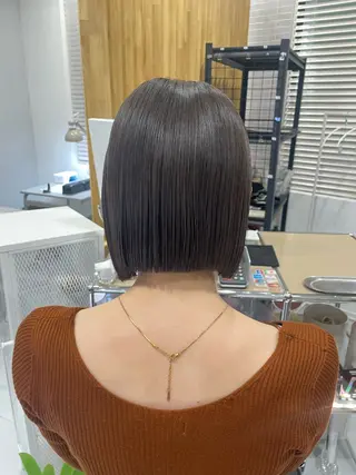 ミディアム カラー clan en所属・clan .のヘアスタイル