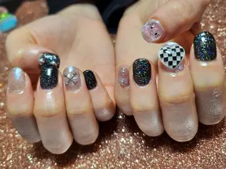 ネイル 💜bora .のネイルデザイン