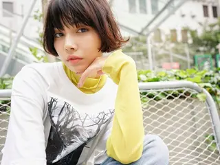 セミロング カラー パーマ ヘアアレンジ newi grande 横浜店のヘアスタイル