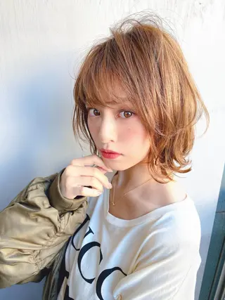 ミディアム REGO所属・🔥似合わせのプロ 🔥REGOのヘアスタイル