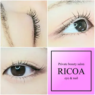 マツエク・マツパ RICOA 酒井のマツエク・マツパデザイン