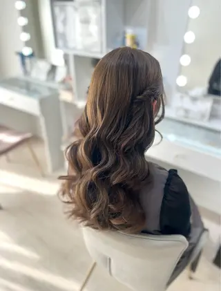 ロング 金山/ヘアメイク 佐野 妃都美のヘアスタイル