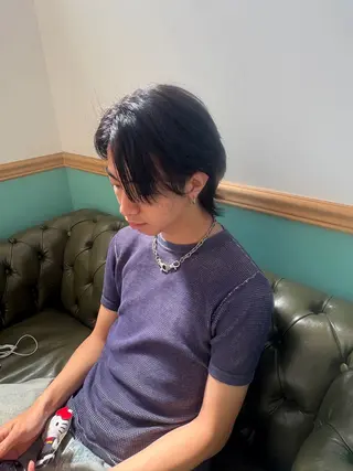 カラー うい🪽 似合わせ透け感カラーのヘアスタイル