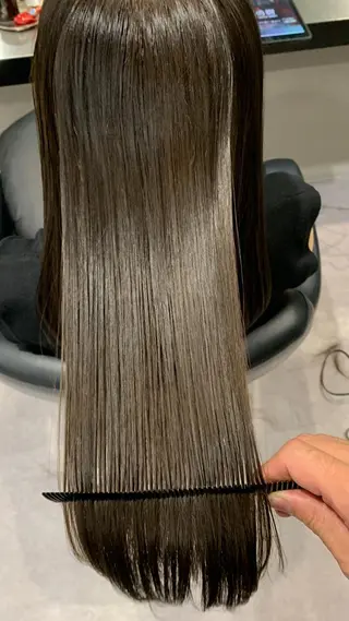 ロング カラー パーマ 🌈艶髪/髪質改善 新宿itouのヘアスタイル