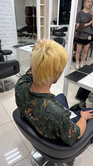 カラー hair kichi joji ✝️ユウのヘアスタイル
