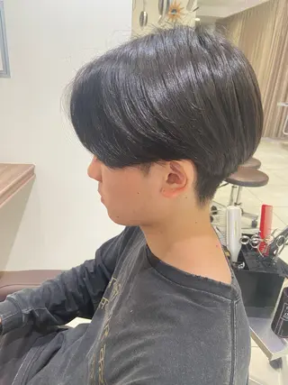 ショート パーマ メンズ メンズ縮毛・ 曲がる縮毛矯正のヘアスタイル