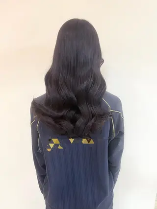 セミロング カラー ヘアアレンジ ブリーチなし/ レイヤー🌿runaのヘアスタイル