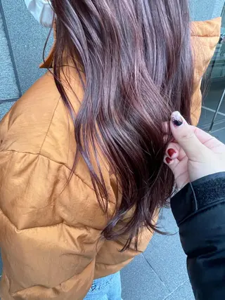 カラー 💍透明感💍 上岡夕理香のヘアスタイル