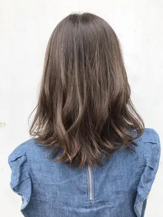 ミディアム カラー ハイライト/髪質改善 ✂️十河祐輝のヘアスタイル