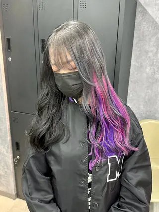 ロング カラー 【.ico】心斎橋 飛田ゆうきのヘアスタイル