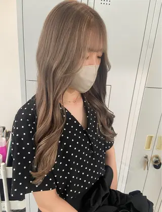 ロング カラー Luis難波所属・Luis難波 Nanakoのヘアスタイル