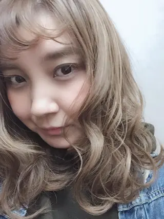 ミディアム カラー パーマ terra✂️川嶋 大輔のヘアスタイル