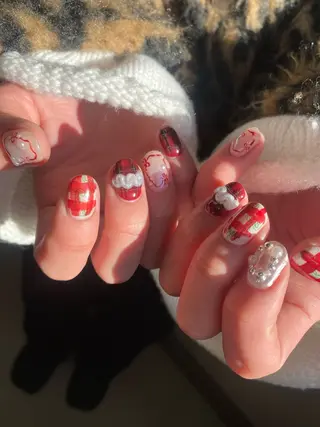 メンズ ネイル akari✨ 韓国風、メンズネイルのネイルデザイン