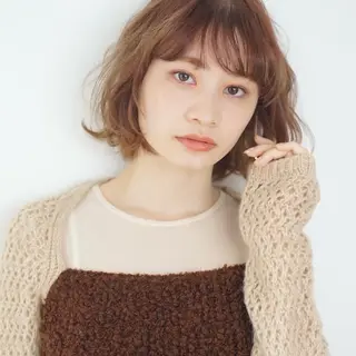 ショート カラー ヘアアレンジ 髪質改善ストレート✨ パーマヘア✨YUKIのヘアスタイル