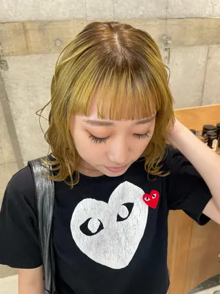 カラー wewe: momoeのヘアスタイル