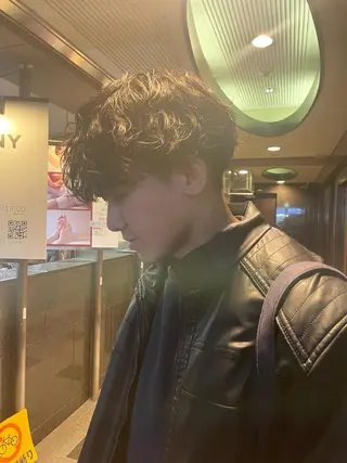 パーマ メンズ 野本光一朗/メンズ/ メンズパーマのヘアスタイル