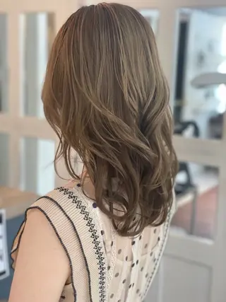 カラー メンズカット/透明感 カラー/河端悠花のヘアスタイル