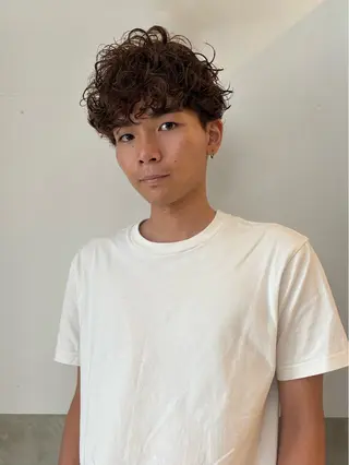 メンズ 【Pia】吉谷 翔陽/メンズパーマのヘアスタイル