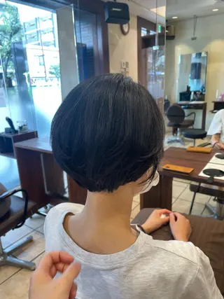 ショート 桑田 新菜のヘアスタイル