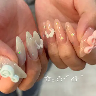 ネイル 栗田 ゆう子のネイルデザイン