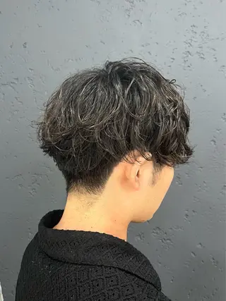 ショート 💜メンズカット＆パ ーマ💜Sakuraのヘアスタイル