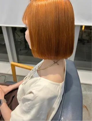 ショート カラー newi梅田🫧韓国 ヘア🫧sakiのヘアスタイル