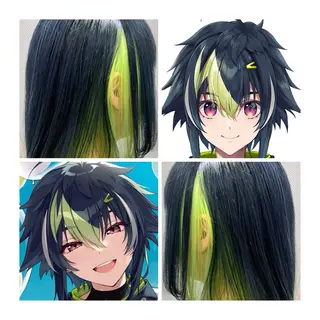 ミディアム カラー GARU-ガル-所属・TSUNO🦖 派手髪/オタク美容師のヘアスタイル