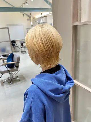 ショート N,SOL / 岩上 新大のヘアスタイル