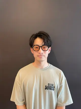 ミディアム メンズ パーマ指名No.1 /Ryosuke.のヘアスタイル