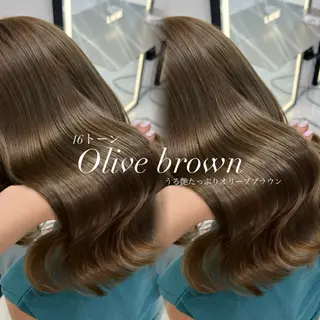 ロング カラー うる艶カラー×韓国 ヘア/Yumi🎀のヘアスタイル