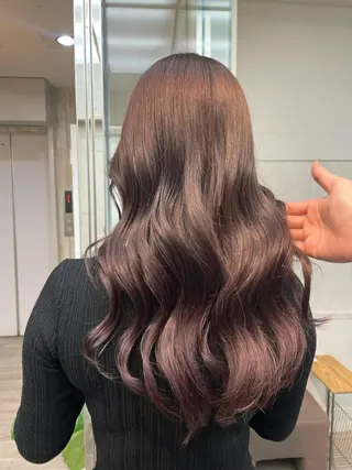 ロング カラー N° anfeel 渋谷🪞🫧のヘアスタイル