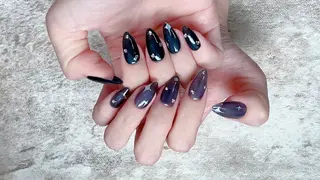 ロング amireux所属・チ まるこのネイルデザイン