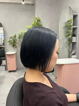 ミディアム 岸田 悠佑のヘアスタイル