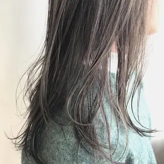 ロング カラー グランジヘア 無造作ヘアHYUGAのヘアスタイル