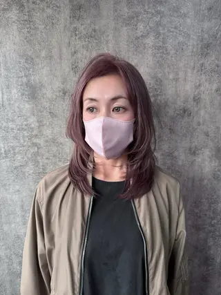 セミロング CAPSULE 【カプセル】所属・CAPSULE 平野 廉のヘアスタイル