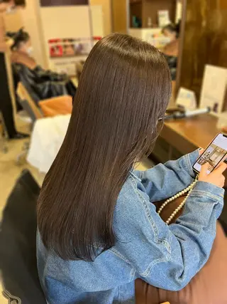 セミロング カラー sana / knackのヘアスタイル