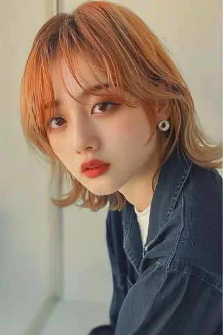 ショート カラー lana hair 新宿/髪質改善/韓国のヘアスタイル