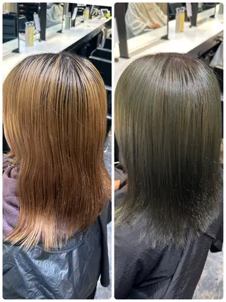 ミディアム 👑髪質改善/ カット👑拓海のヘアスタイル