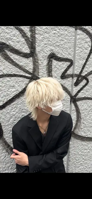 カラー メンズ渋谷 北斗のヘアスタイル