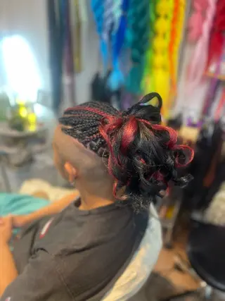 ミディアム ヘアアレンジ scamp所属・scamp⭐️ さくらのヘアスタイル