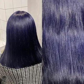 💙ハイトーン韓国風 色白ヘア💙manaのヘアスタイル