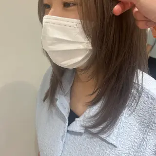 ミディアム 大人かわいい lobec/田代のヘアスタイル