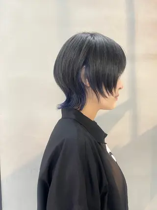 ショート 柏 ウルフ/レイヤー 田中佐和🐺のヘアスタイル