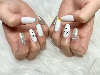 ロング Bonheur 【ボヌール】のネイルデザイン